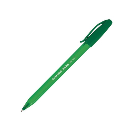 [119092] BOLÍGRAFO PAPER MATE INKJOY 100 CAP VERDE 