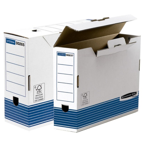 [209417] ARCHIVADOR DEFINITIVO FELLOWES A4 CAJA LOMO 80MM