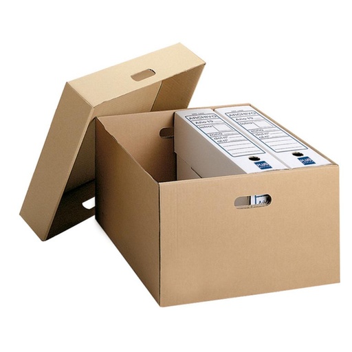 [180104] CONTENEDOR PARA 4 CAJAS ARCHIVO DEFINITIVO FOLIO FELLOWES