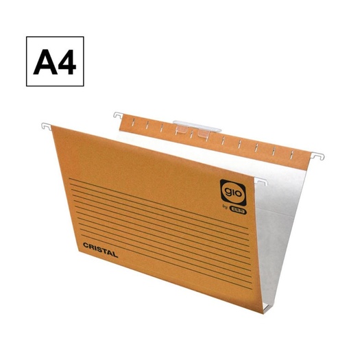 [209463] CARPETA COLGANTE A4 KRAFT BICOLOR LOMO U 30 MM GIO