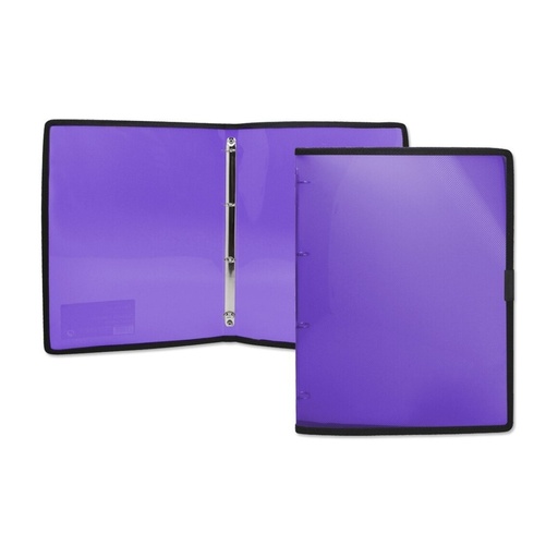 [181073] CARPETA OFFICE CLUB A4 PP 4 ANILLAS 16MM VIOLETA
