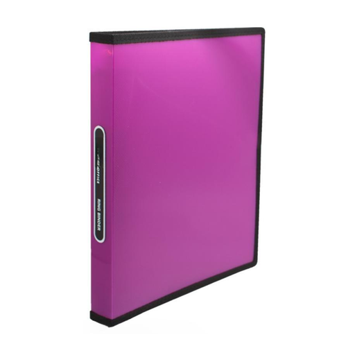 [180835] CARPETA OFFICE CLUB A4 PP 4 ANILLAS 25MM FUCSIA