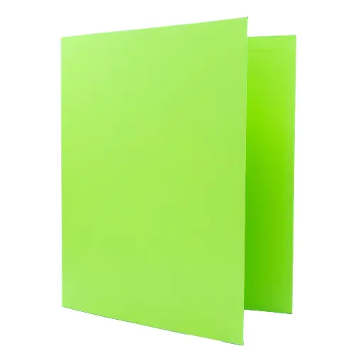[180762] CARPETA RAYLU PAPER FOLIO 2 ANILLAS 25 MM VERDE CLARO CARTÓN FORRADO PP 