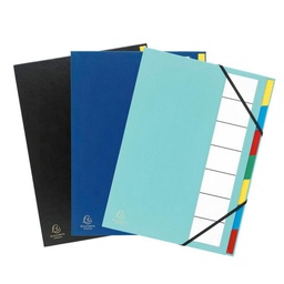 CARPETA CLASIFICADORA A4 ACORDEÓN 7 COMPARTIMENTOS