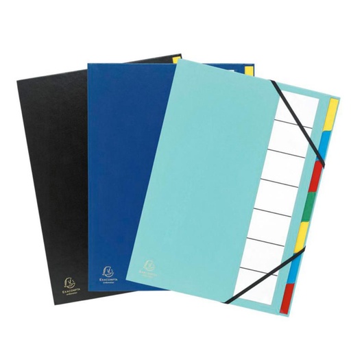 [180925] CARPETA CLASIFICADORA A4 ACORDEÓN 7 COMPARTIMENTOS