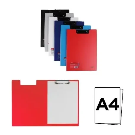[180738] CARPETA CON PINZA PVC A4+ SURTIDAS