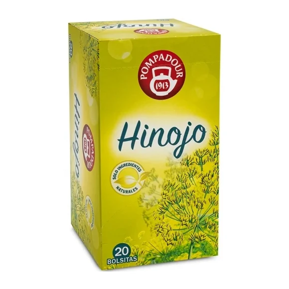 [825759] INFUSIÓN DE HINOJO 20 BOLSITAS HERMÉTICAS