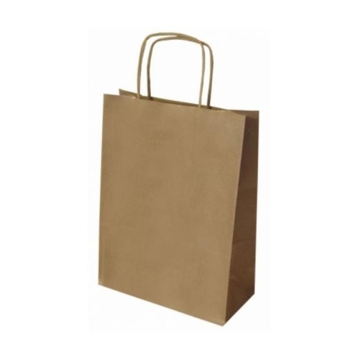 [028529] BOLSA DE PAPEL KRAFT NATURAL 25 × 10 × 32 CM 