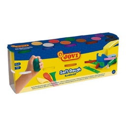 PASTA DE MODELAR JOVI BLANDIVER 10 BOTES SURTIDOS 125CC