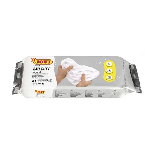 [825756] PASTA MODELAR ENDURECIBLE AL AIRE 250G BLANCA AIR DRY CLAY JOVI
