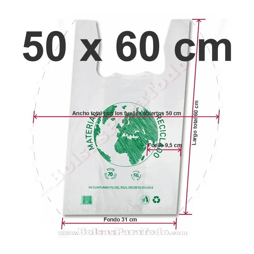 [825147] BOLSAS CAMISETA 50/30*60 300GG-XXI