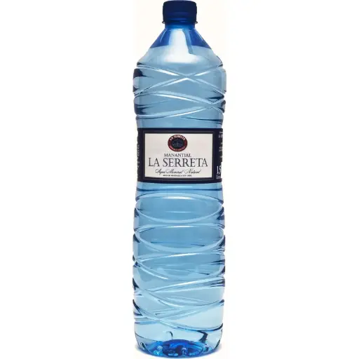 [749205] BOTELLA 1,5L. AGUA MINERAL NATURAL LA SERRETA 