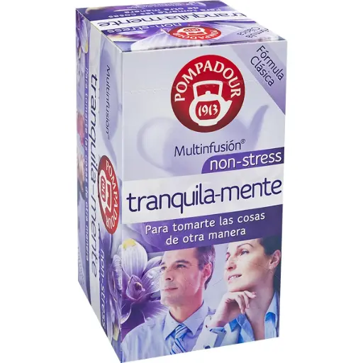 [825758] TRANQUILA-MENTE MULTINFUSIÓN POMPADOUR 20 BOLSITAS