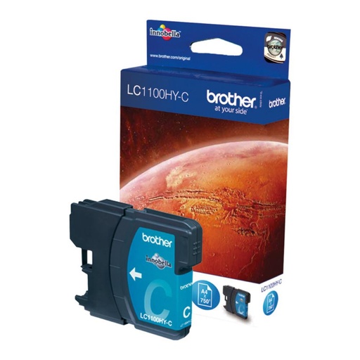 [167197] BROTHER  CARTUCHO DE TINTA INK-JET LC1100HYC CIAN ALTA CAPACIDAD