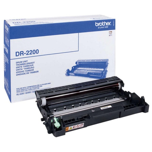 [166249] TAMBOR ORIGINAL BROTHER PARA IMPRESORA LÁSER MONOCROMO DR2200