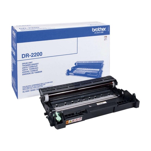 [166249] TAMBOR ORIGINAL BROTHER PARA IMPRESORA LÁSER MONOCROMO DR2200