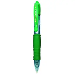 BOLÍGRAFO PILOT G-2 PIXIE VERDE