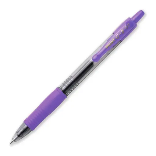 [081328] BOLÍGRAFO PILOT G-2 VIOLETA PASTEL