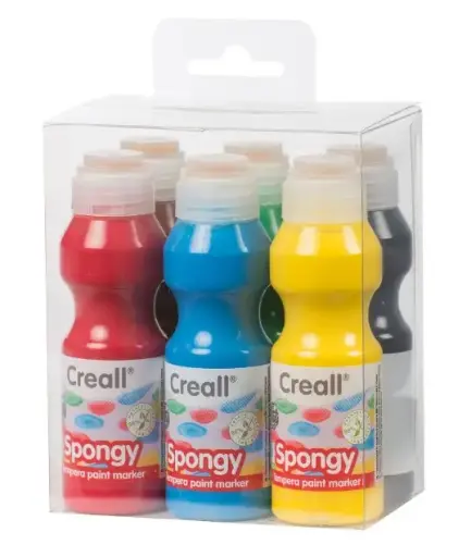 [826167] TEMPERA CREALL ESPONJA PACK 6 UNIDADES