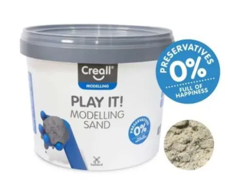 [826171] ARENA MÁGICA PARA MODELAR CREALL NATURAL 5 KG | ARENA CINÉTICA SENSORIAL