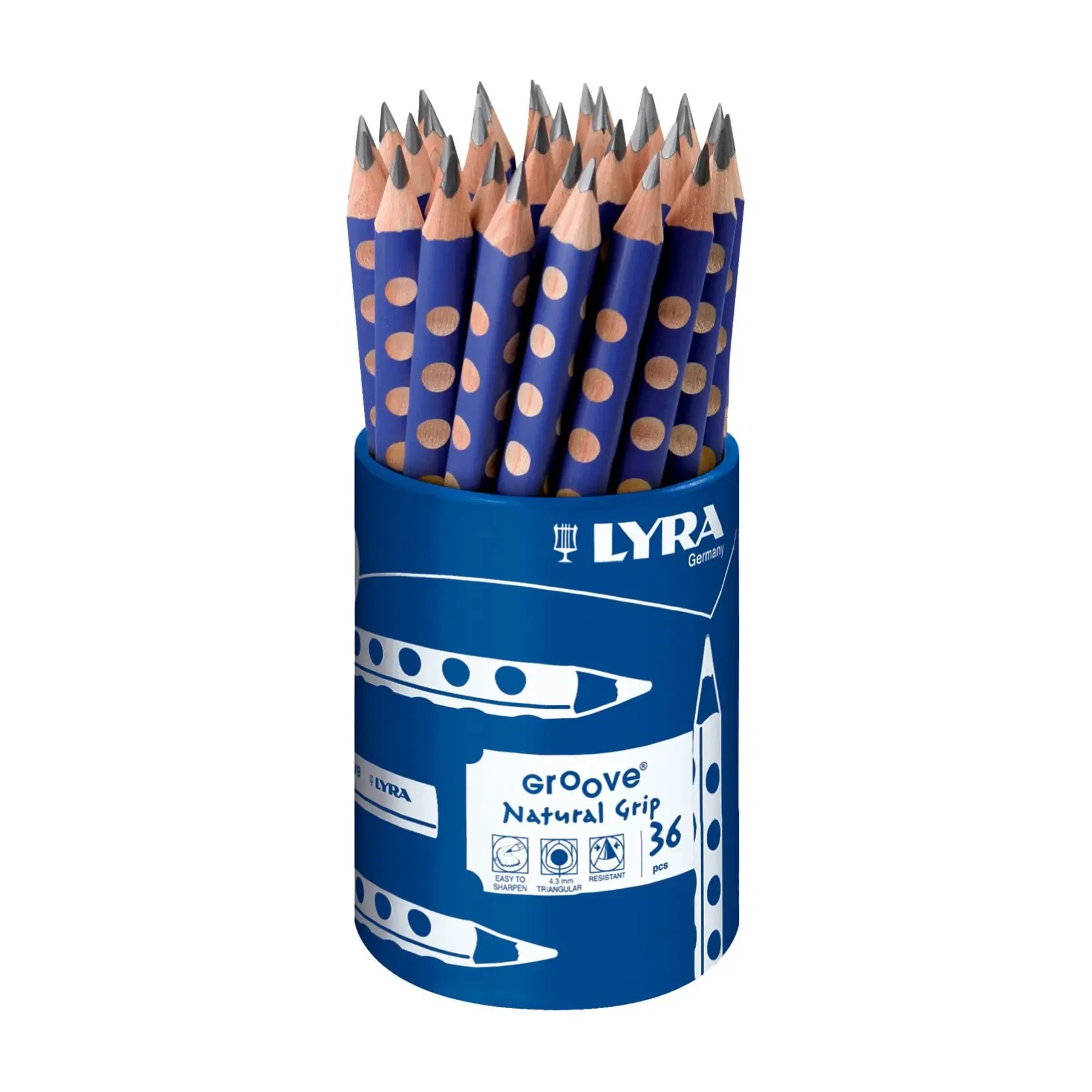 [826187] LAPIZ GRAFITO LYRA GROOVE 36UD