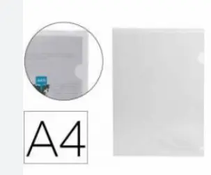 [826209] DOSIER UÑERO POLIPROPILENO A4 TRANSPARENTE 10UD