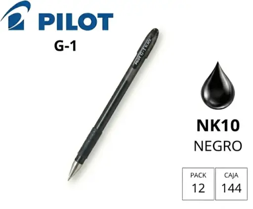 [901927] BOLIGRAFO PILOT G-1 NEGRO