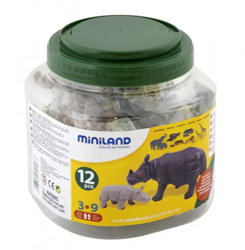 [826212] ANIMALES SELVA CON CRIAS MINILAND