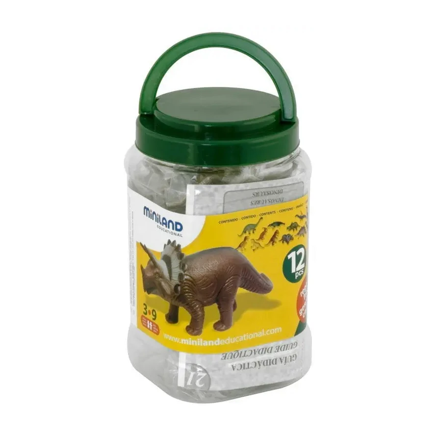 [826213] DINOSAURIOS 12 FIGURAS MINILAND