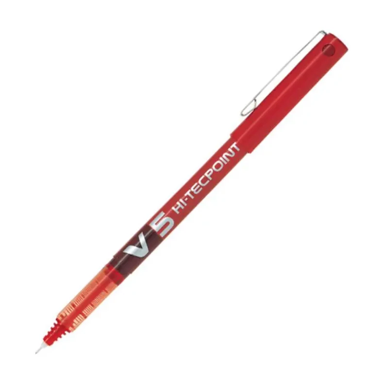 [080182] BOLÍGRAFO PILOT V5 ROJO 