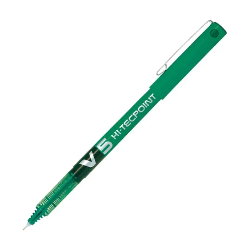 [080183] BOLÍGRAFO PILOT V5 VERDE