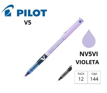 [080186] BOLÍGRAFO PILOT V5 VIOLETA