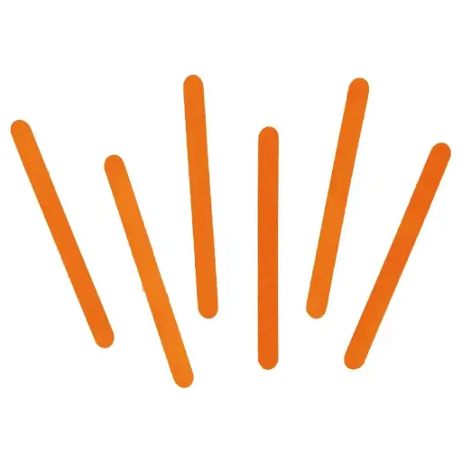 [826253] PALO DE POLO NARANJA 50UD