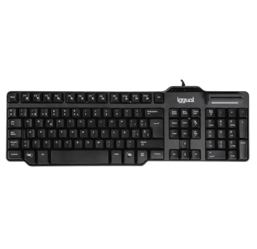 [827030] TECLADO IGGUAL CK-ID-DNI SMARTCARD CON LECTOR DNIe