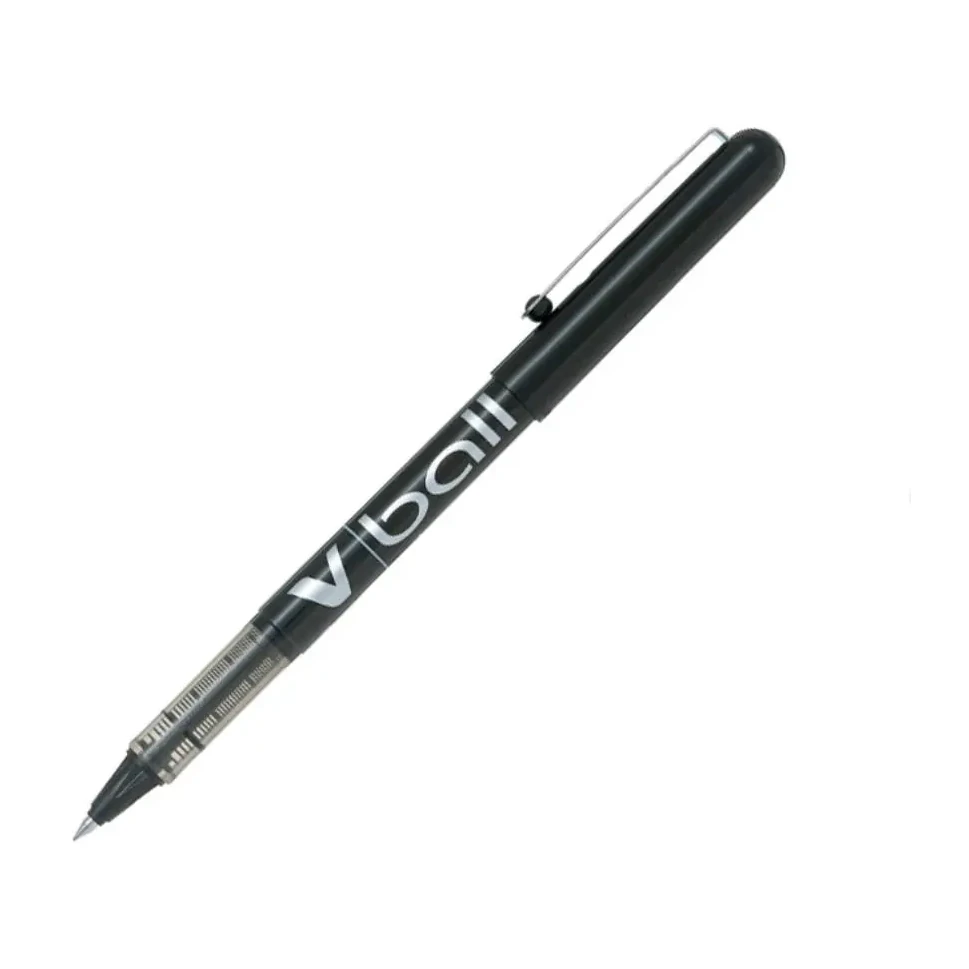[080191] BOLÍGRAFO PILOT V-BALL 05 NEGRO
