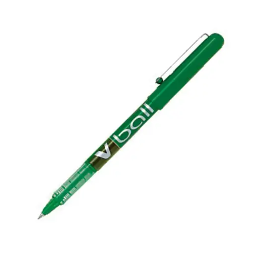 [080194] BOLÍGRAFO PILOT V-BALL 05 VERDE 