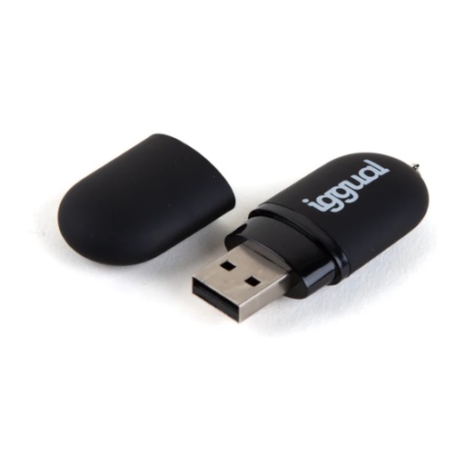 [170090] PEN DRIVE 2.0 16GB PEN16 NEGRO CON TAPA IGGUAL