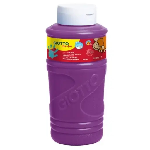 [826510] PINTURA GIOTTO DEDOS BE-BE 750ML VIOLETA
