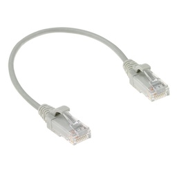 LATIGUILLO DE RED GEMBIRD CAT.6 UTP RJ45 0,5M COBRE 100%