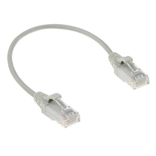 [170100] LATIGUILLO DE RED GEMBIRD CAT.6 UTP RJ45 0,5M COBRE 100%