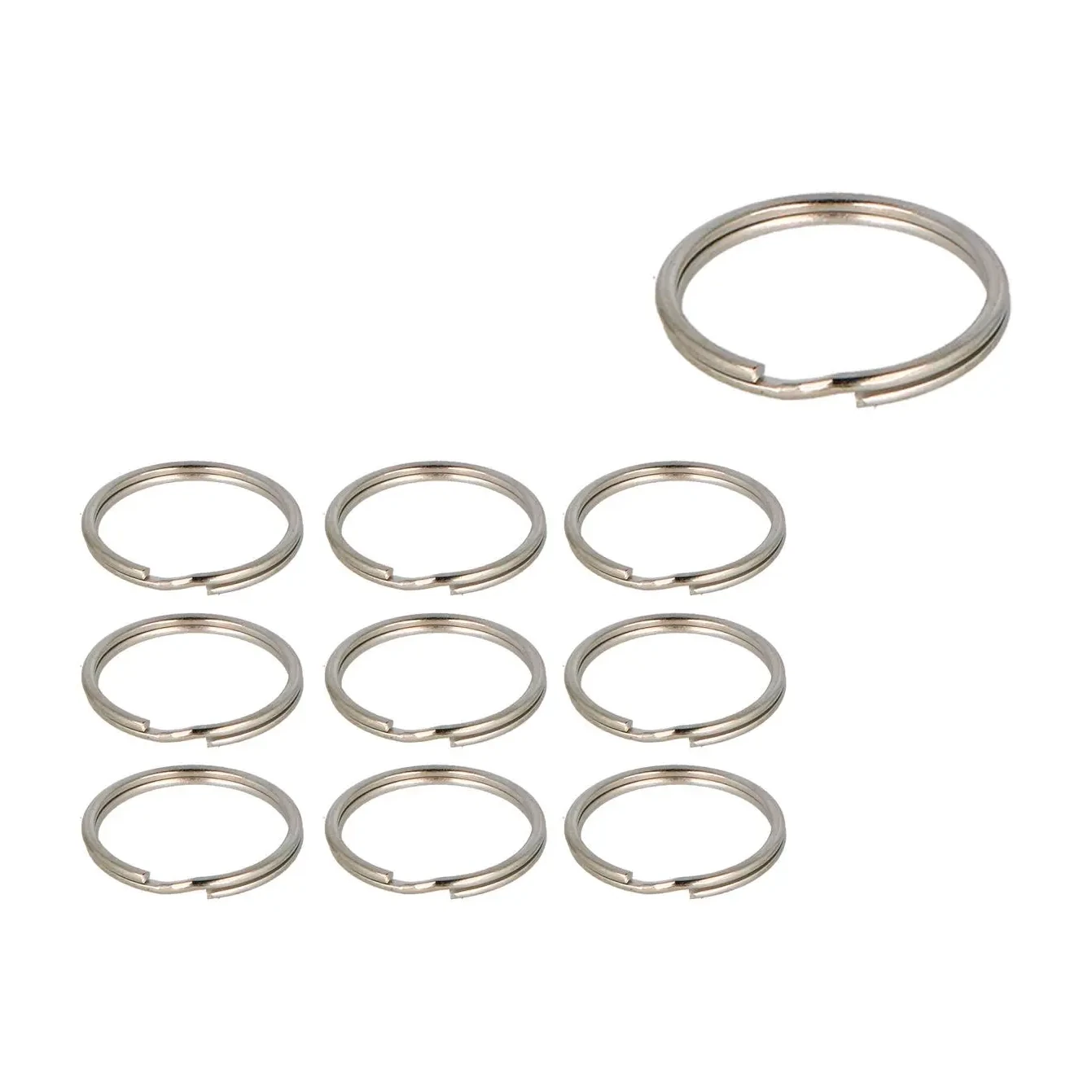[826230] ANILLA DOBLE LLAVERO 25MM 10UD