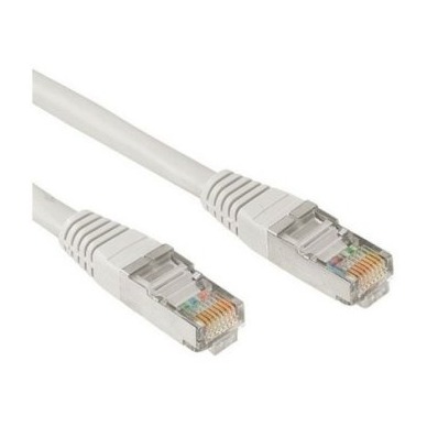 [120471] LATIGUILLO DE RED NANOCABLE CAT.6 UTP RJ45 5 METROS GRIS COBRE 100%