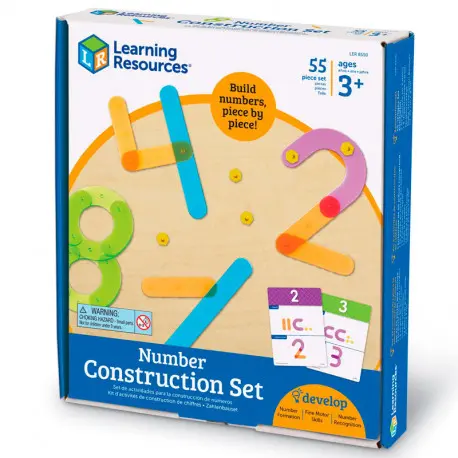 [73672] JUEGO DE CONSTRUCCIÓN DE NÚMEROS 55UDS