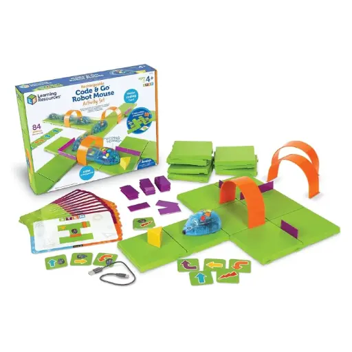 [73857] ROBOT MOUSE CODE & GO - SET ACTIVIDADES DE PROGRAMACIÓN