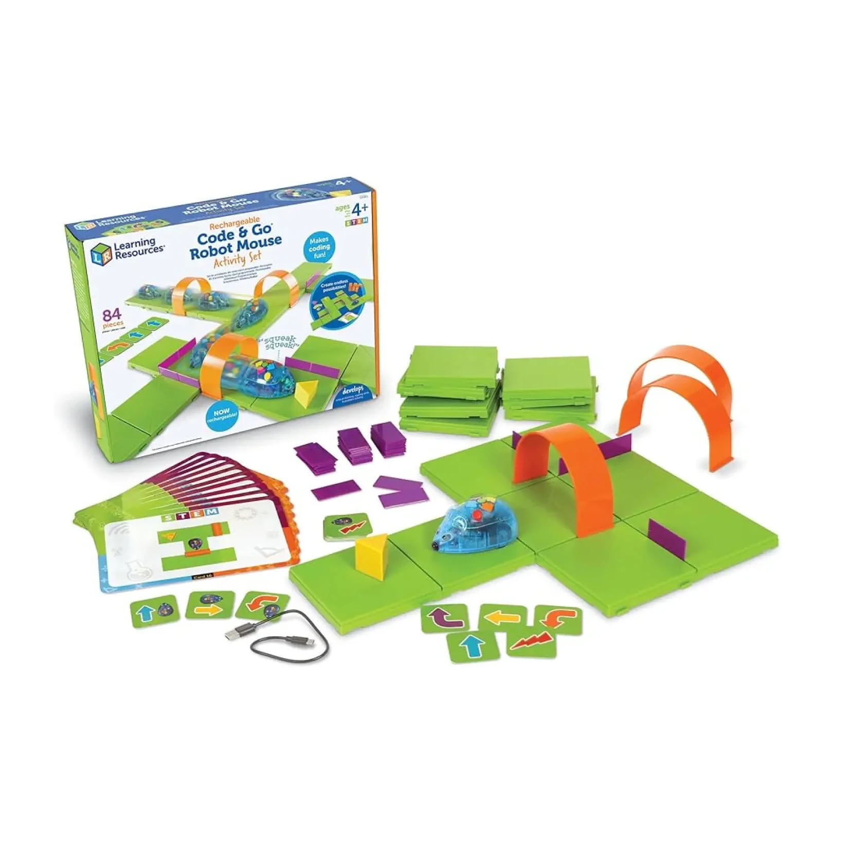 [73857] ROBOT MOUSE CODE & GO - SET ACTIVIDADES DE PROGRAMACIÓN