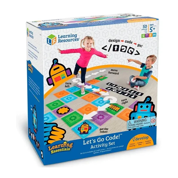 [74110] JUEGO LET'S GO CODE - SET ACTIVIDADES DE PROGRAMACIÓN