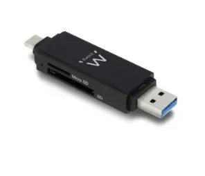 [120477] LECTOR DE TARJETAS COMPACTO EWENT EW1075 USB 3.1 GEN1