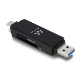 [120477] LECTOR DE TARJETAS COMPACTO EWENT EW1075 USB 3.1 GEN1
