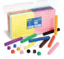 CUBOS ENCAJABLES DE CONTEO 2X2 1000PIEZAS