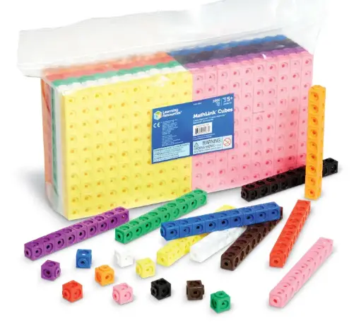 [826604] CUBOS ENCAJABLES DE CONTEO 2X2 1000PIEZAS